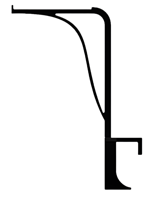 Hang-on-Back Aquarium Light Riser | 8 Inch Height |