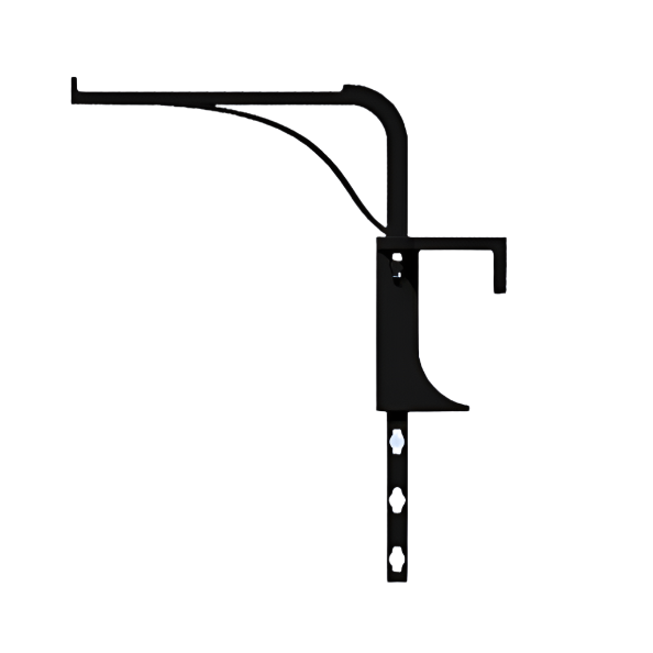 Hang-On-Back Aquarium Light Riser | 2-8 Inch Height | Adjustable Height |
